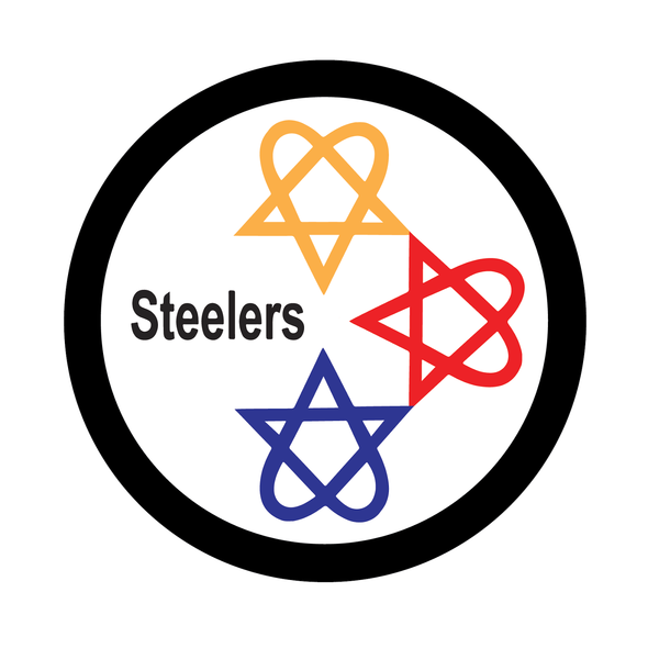 Pittsburgh Steelers Heavy Metal Logo DIY iron on transfer (heat transfer)